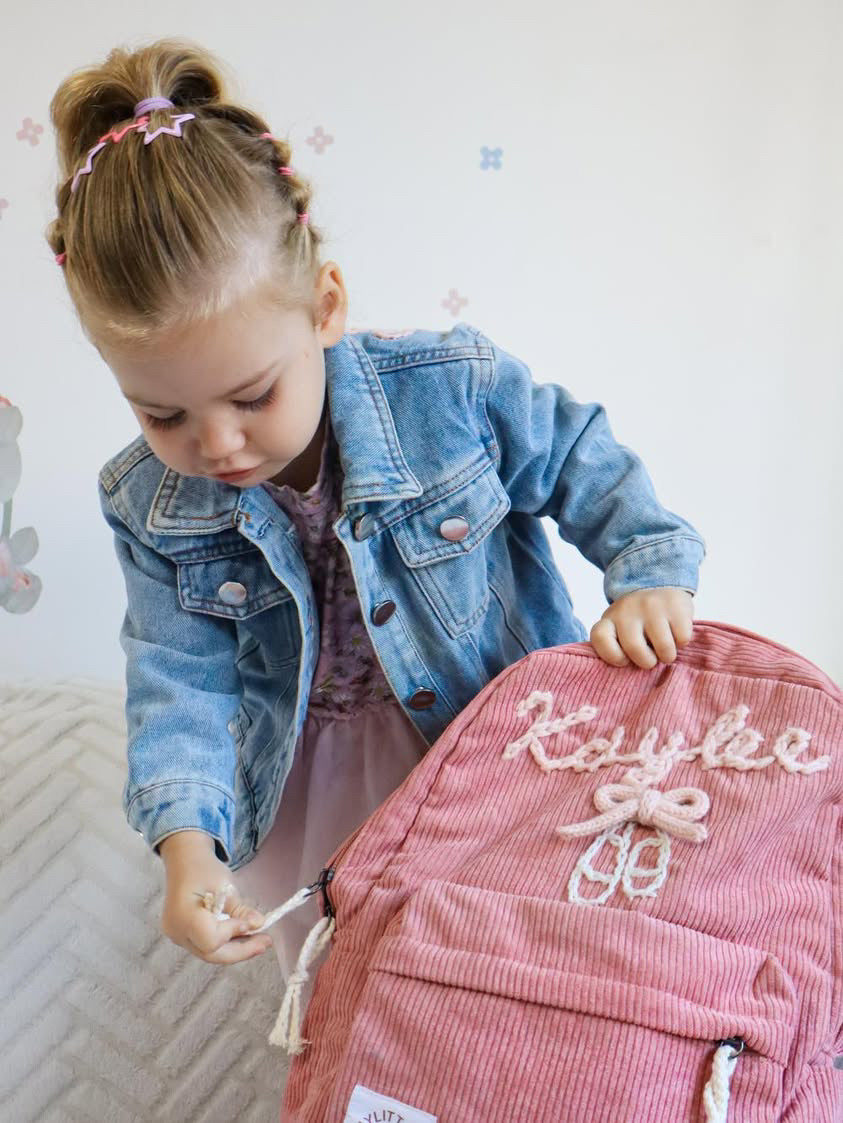 Personalised Backpack - Kids’ Name Bag