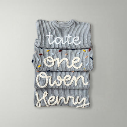 Personalised Knitted Sweater