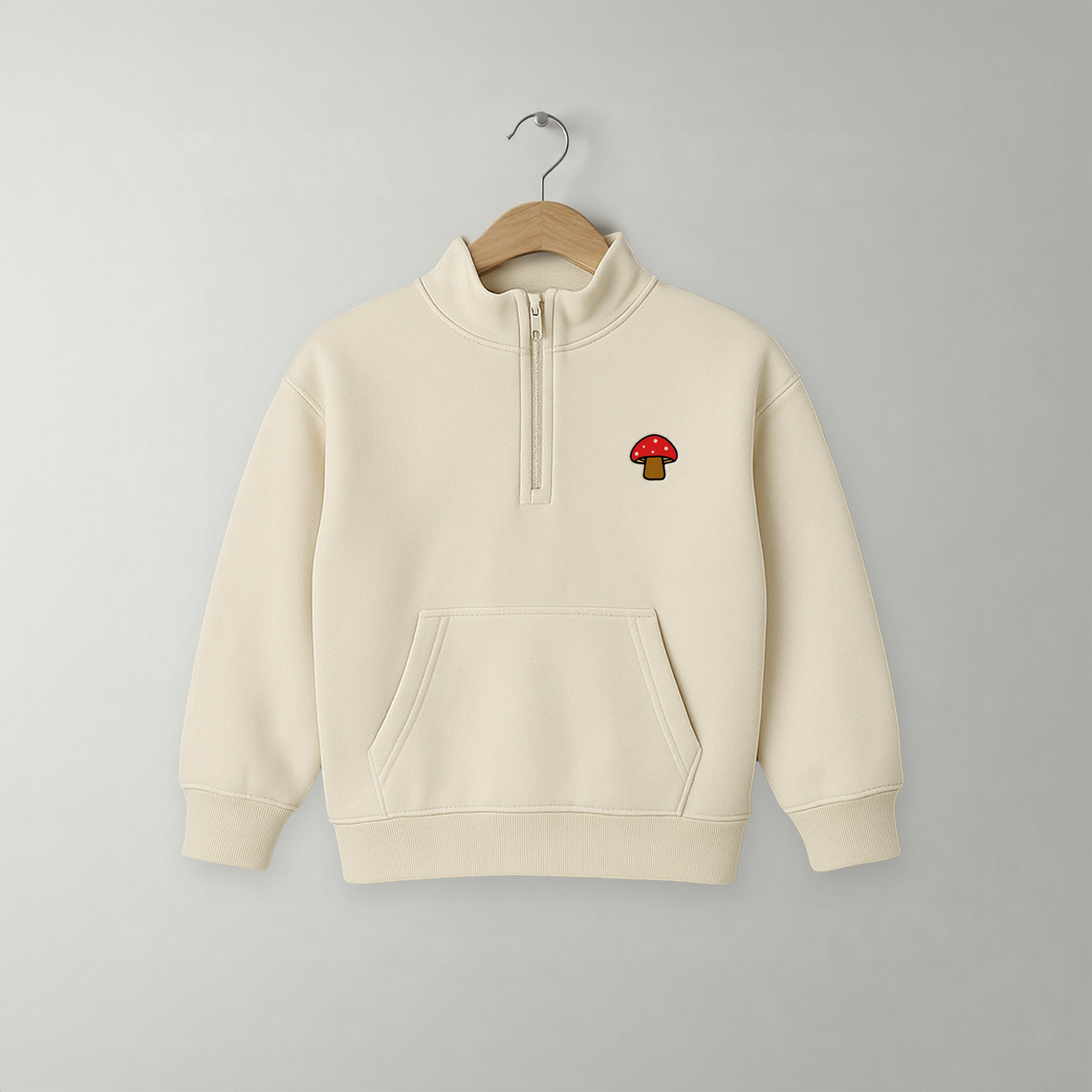 Jacket-Cream01- ZIPPED JUMPER- WINTER