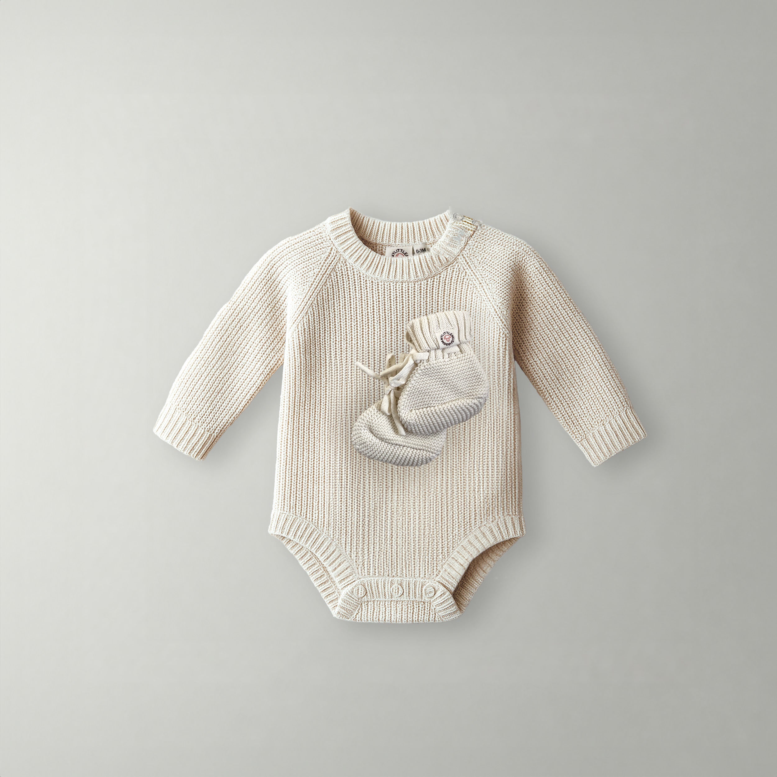 Newborn Knit Romper | Personalised